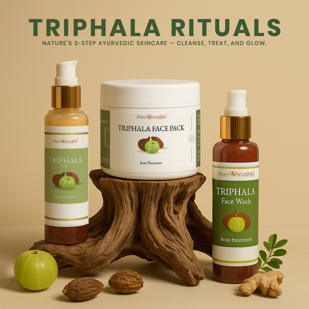 Triphala Herbal Skin Trio (100% Natural)